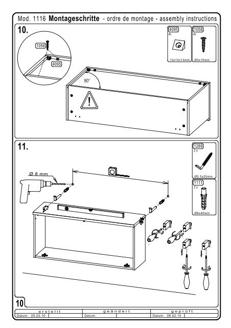 Garderobe 1116