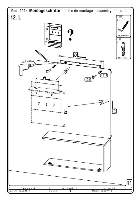 Garderobe 1116