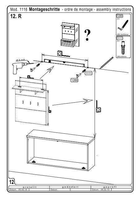 Garderobe 1116