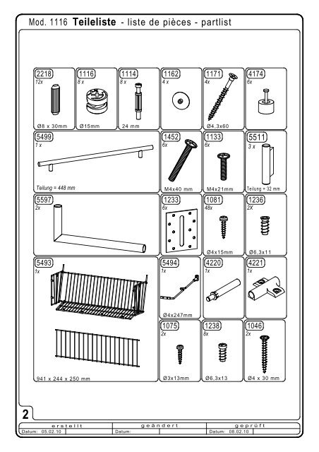 Garderobe 1116