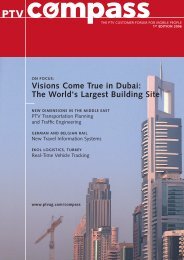 Visions Come True in Dubai: The World's Largest ... - PTV Group