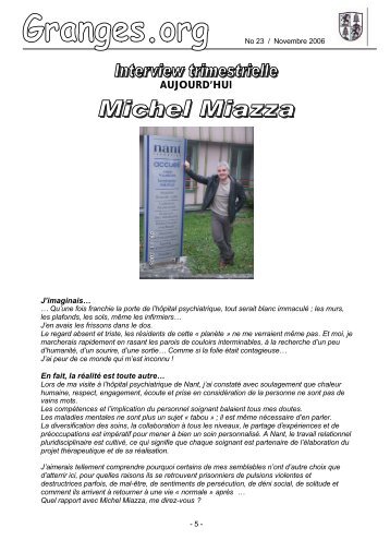 Michel Miazza - Société de développement de Granges Veveyse