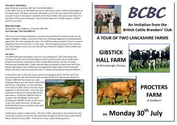 farm walks pdf - the British Cattle Breeders Club