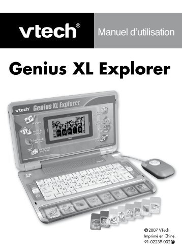 Genius XL Explorer - Vtech