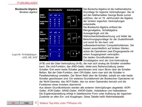 Informatik-Grundlagen - cometo