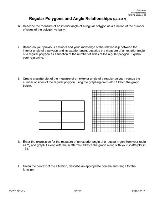 Regular Polygons and Angle Relationships