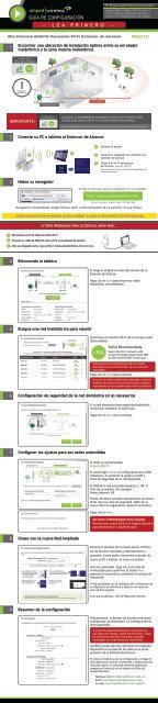 1 2 3 4 7 9 GUÍA DE CONFIGURACIÓN 5 - Amped Wireless