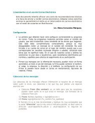 Lineamientos en el uso del Correo Electrónico - Red Escolar - ILCE