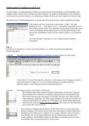 Mathematische Funktionen mit Excel - Anne-Frank-Realschule plus ...