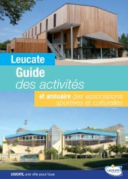 guide des associations - Mairie de Leucate