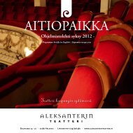 AITIOPAIKKA - Aleksanterin teatteri