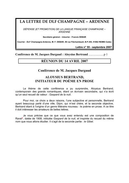 Téléchargement gratuit Images La Lettre De Dlf Champagne Ardenne Defense De La Langue Francaise dernière salutations