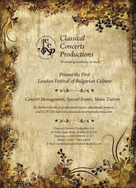 Broshura 24 str A4 OBSHTA.indd - Classical Concerts Productions