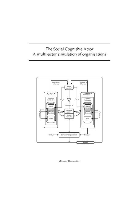 The Social Cognitive Actor A multi-actor simulation of ... - Cogprints