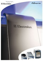 Electrolux Brochure de libero line - MULTIFAN