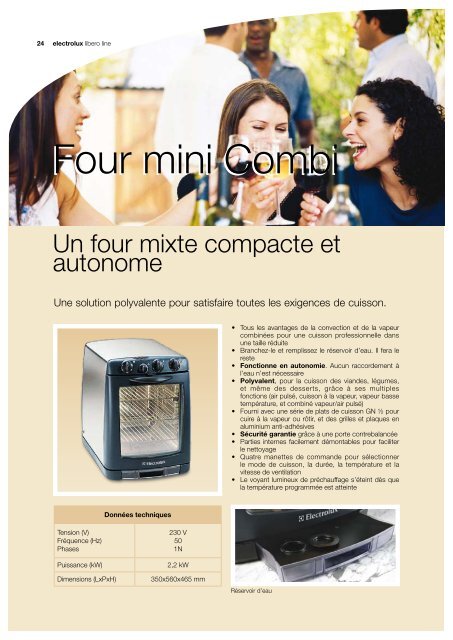 Electrolux Brochure de libero line - MULTIFAN