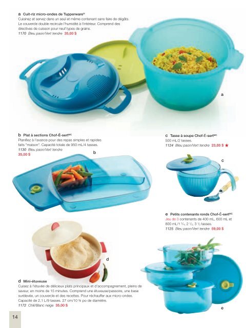 saveur du renouveau - Party Tupperware