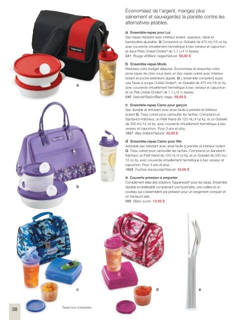 saveur du renouveau - Party Tupperware