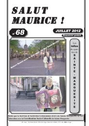 Salut Maurice Juillet 2012