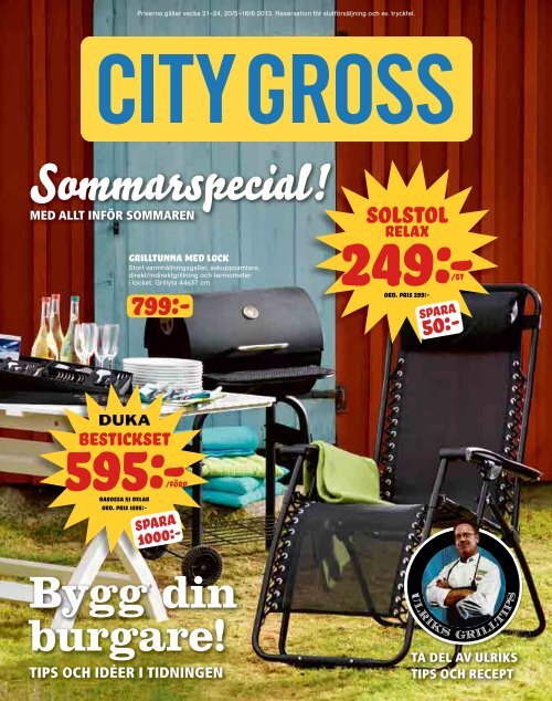 Sommarspecial! - City Gross