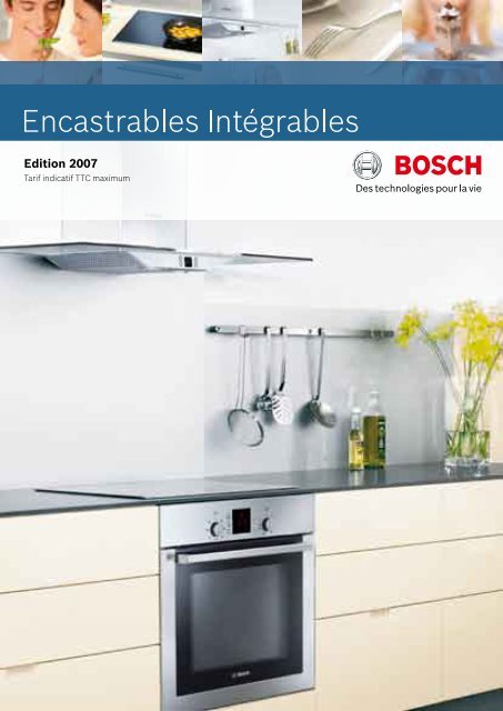 Bosch Four encastrable Série 4-60 x 60 cm - Four multi-fonctions à air  chaud 3D 