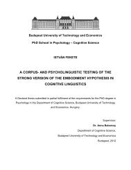 a corpus- and psycholinguistic testing of the strong version of the ...