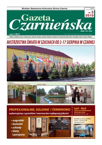 Gazeta Czarnieńska - Czarna, Urząd Gminy