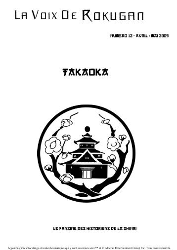 TAKAOKA - La Voix De Rokugan