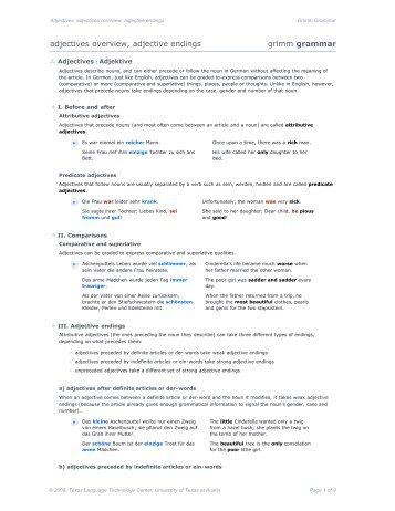 adj_01: adjectives overview, adjective endings [pdf]