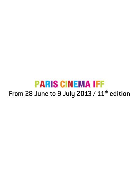 feature film - Paris Cinéma