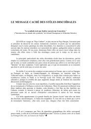 le message caché des stèles discoïdales - Occitanie Cathare