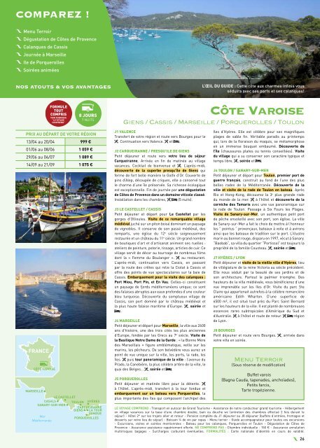 CoMpAREz - Voyages Internationaux