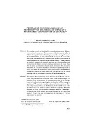 COEFICIENTES DE LYAPUNOV Arturo Lorenzo Valdés