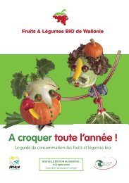 A croquer toute l'année ! - Nature et progrès