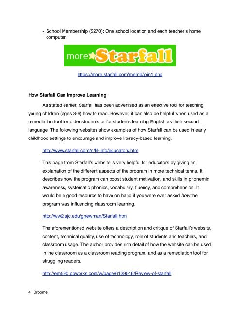 Starfall White Paper