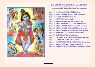 LE LIVRE DE KRISHNA ILLUSTRÉ - Ecole de bhakti-yoga