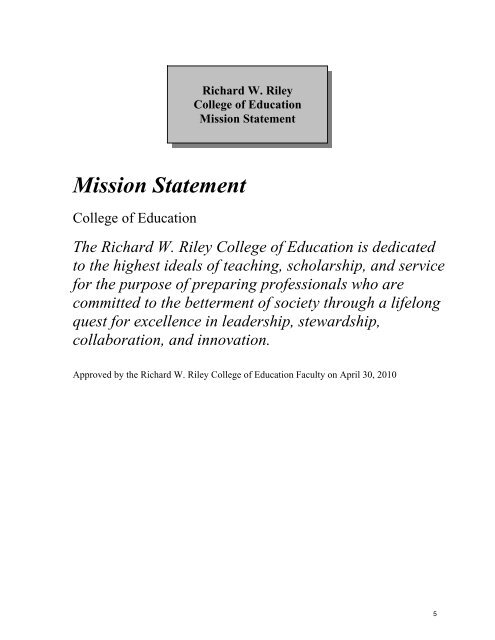 2010-2011 Faculty Manual - College of Education - Winthrop ...