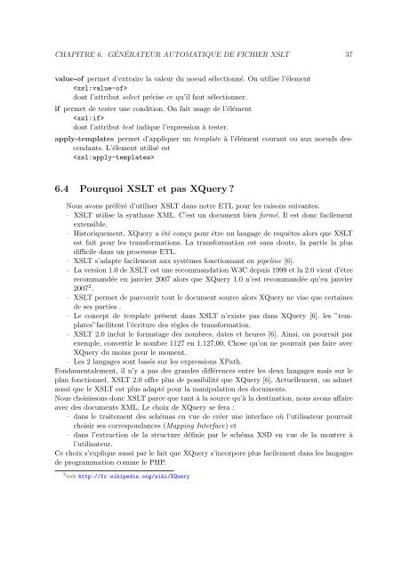 dans des entrepôts de données XML - CoDE - Université Libre de ...