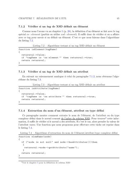 dans des entrepôts de données XML - CoDE - Université Libre de ...