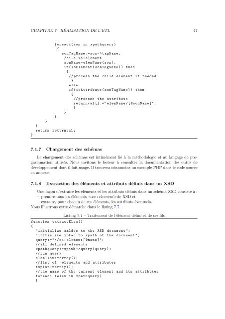 dans des entrepôts de données XML - CoDE - Université Libre de ...