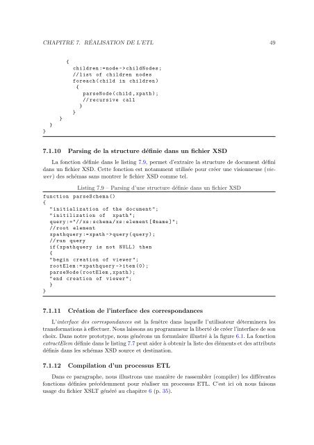 dans des entrepôts de données XML - CoDE - Université Libre de ...