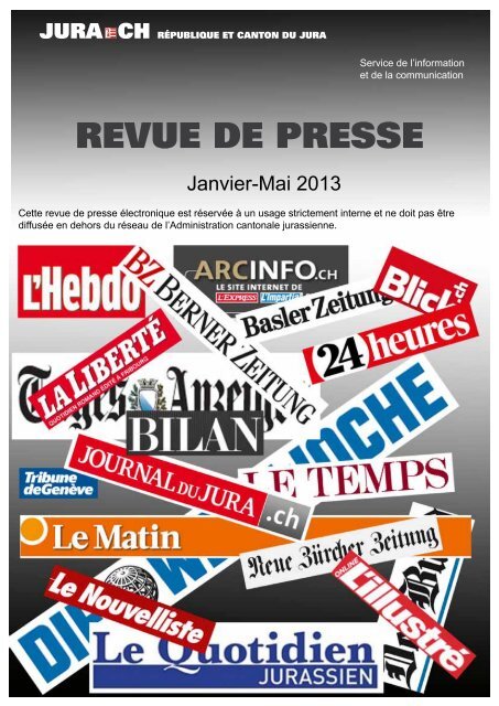 revue de presse - République et Canton du Jura