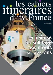 Maîtrise du sulfitage - Institut Francais de la Vigne et du Vin