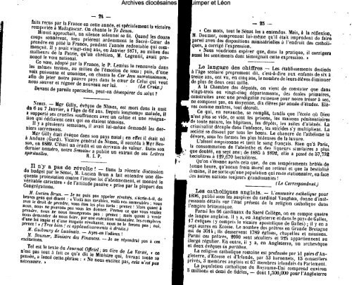 1896 - Diocèse de Quimper et du Léon