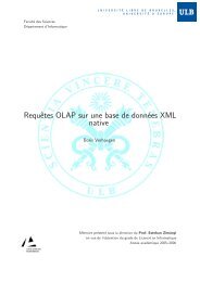 Requêtes OLAP sur une base de données XML native - Cercle ...