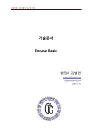 기술문서 Encase Basic