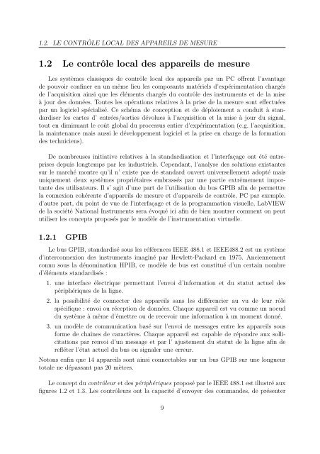 Conception et réalisation d'un syst`eme d'instrumentation ... - CoDE