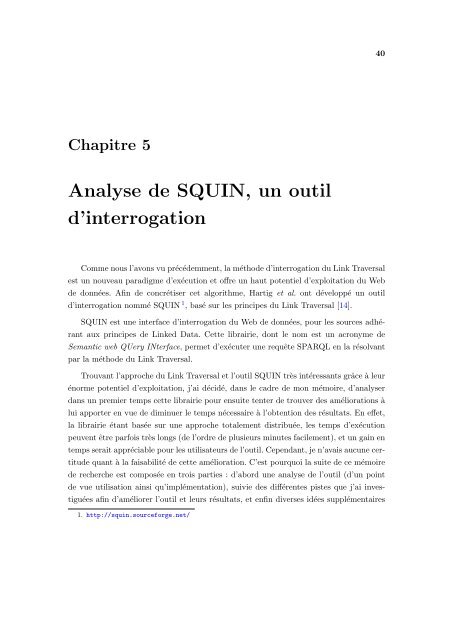 Interrogation récursive du Web sémantique - CoDE - Université ...