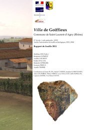 Rapport de fouille 2011 - LUERN