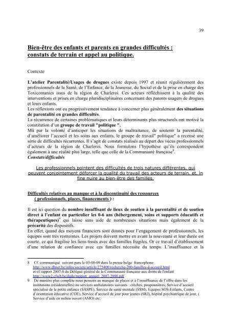 Bulletin N°4 - Présentation de la fédération psy enfants-ados